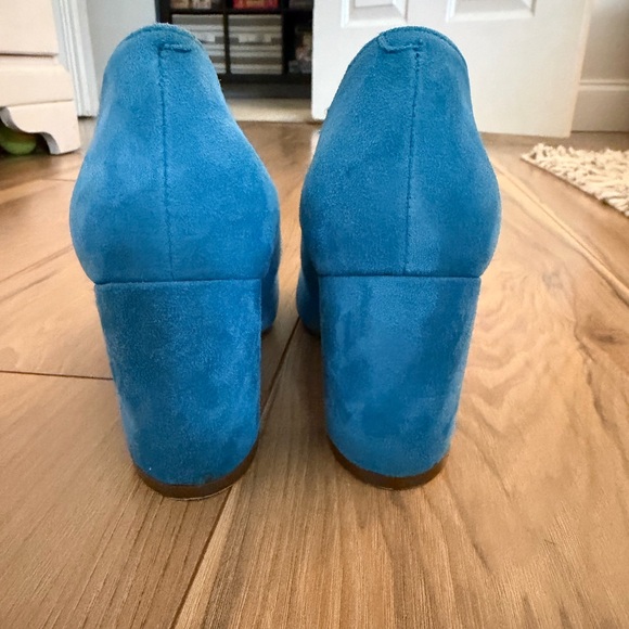 Marc Fisher Zala Pumps in Blue Suede - Picture 2 of 7